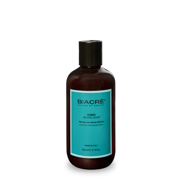 BIACRE' UOMO Beard Soap - 200 ml Sapone Detergente barba