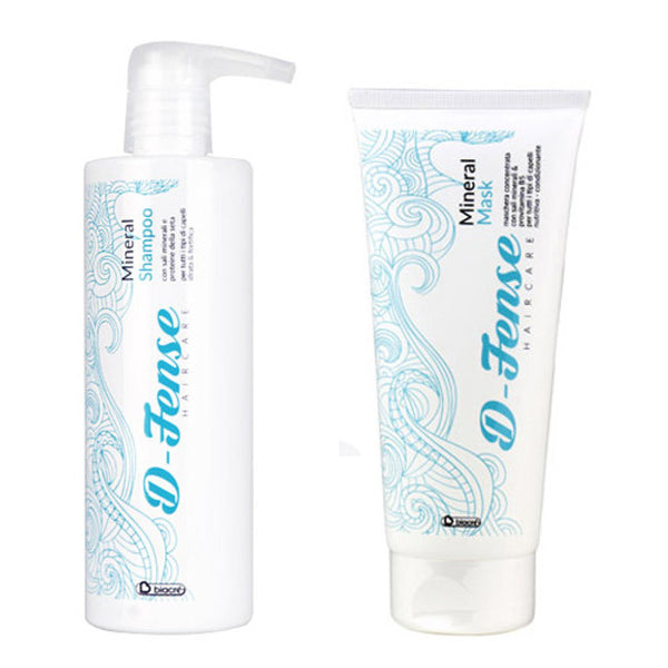 Kit shampoo e maschera ai sali minerali D-fensE Biacrè