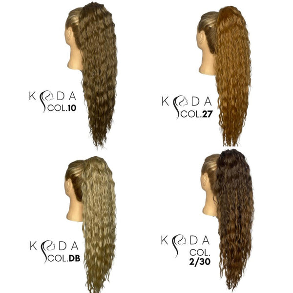 Pony Coda extension a cuffia effetto naturale capelli ricci
