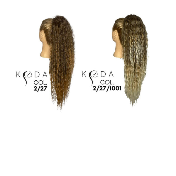 Pony Coda extension a cuffia effetto naturale capelli ricci