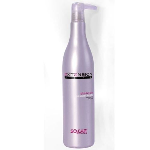 Shampoo specifico per capelli lunghi 500 ML. Prodotto professionale. Socap Extension Care