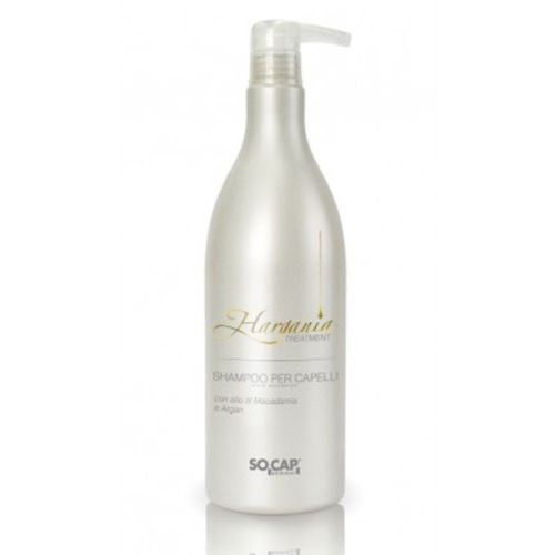 Shampoo con olio di Macadamia e Argan. Prodotto professionale. Socap Hargania