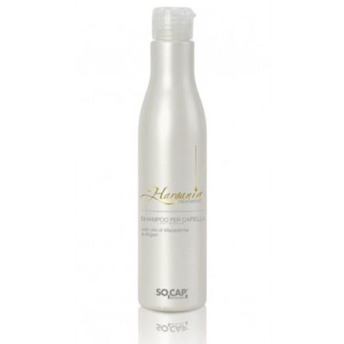Shampoo con olio di Macadamia e Argan. Prodotto professionale. Socap Hargania
