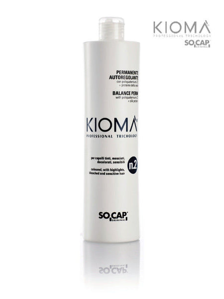 Permanente autoregolante capelli tinti e sensibili n.2 500ml. Prodotto professionale Socap Kiomà