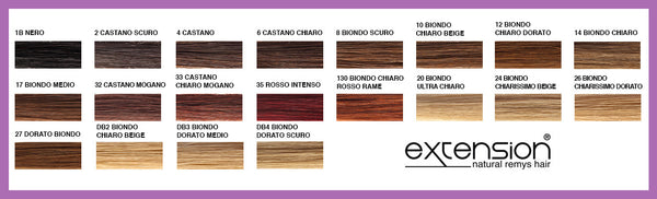 6 strisce extension professionali adesive, Socap 50 55 cm