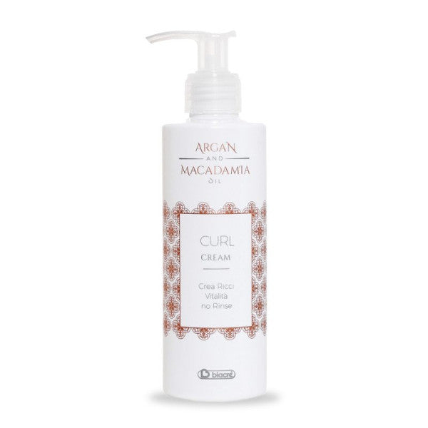 Crema ravviva ricci CURL CREAM 200 ML Argan e Macadamia Biacrè