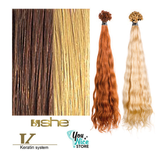 M18;24 - Biondo medio; Biondo chiaro miele