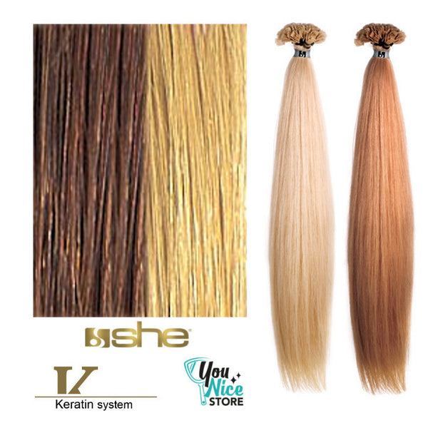 M18;24 - Biondo medio; Biondo chiaro miele