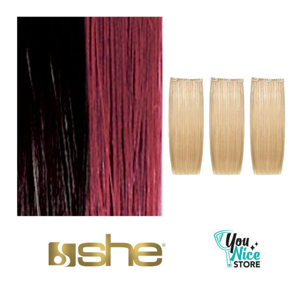 1B;530 - Nero; Rosso rubino