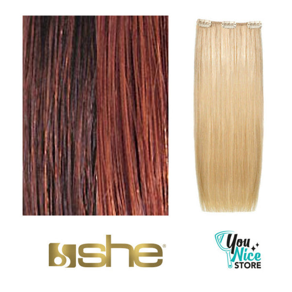 M32;130 - Castano mogano; Biondo chiaro rosso rame