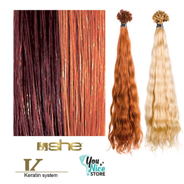 M33;21 - Castano chiaro mogano; Biondo arancio