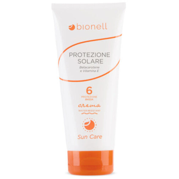 Crema Protezione Solare bassa - spf 6- Bionell 200 ml