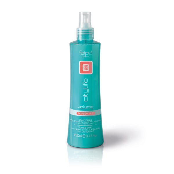 Spray volumizzante alle proteine del grano per capelli fini senza risciacquo. FAIPA Linea Volume