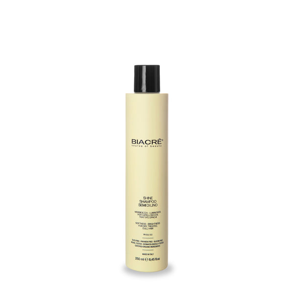 SHINE SHAMPOO SEMI DI LINO per capelli trattati Biacrè