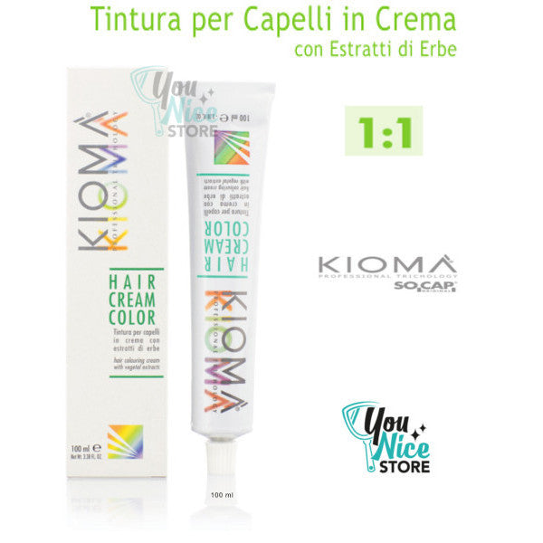 Hair Cream Color - Socap Kiomà tintura tubo 100ml