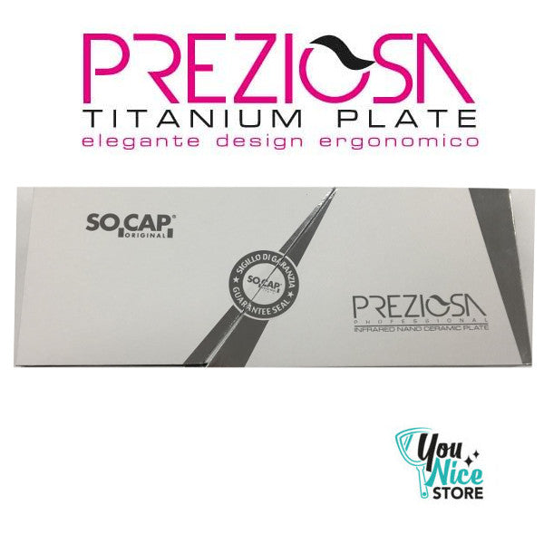 Piastra capelli professionale lisciante PREZIOSA SOCAP