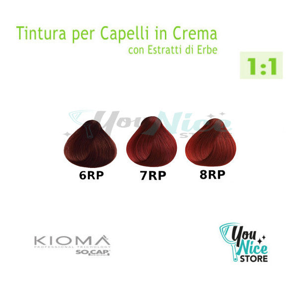 Hair Cream Color - Socap Kiomà tintura tubo 100ml