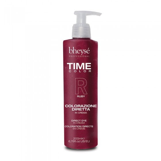 Crema colore semipermanente TIME COLOR 200 ml BHEYSE' PROFESSIONAL