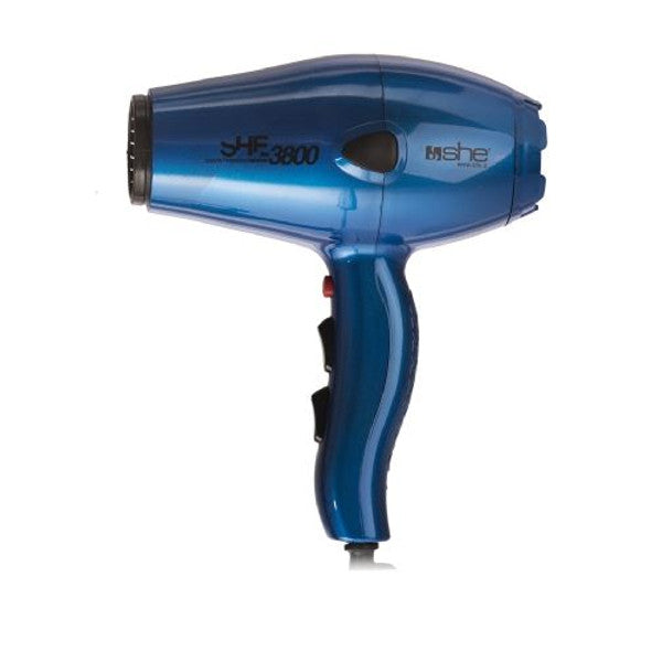 Asciugacapelli professionale con dispositivo ionizzatore 3800 SHE