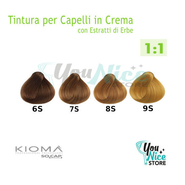 Hair Cream Color - Socap Kiomà tintura tubo 100ml