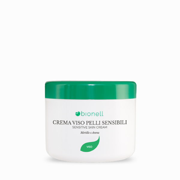 Crema Viso Pelli Sensibili mirtillo e avena BIONELL