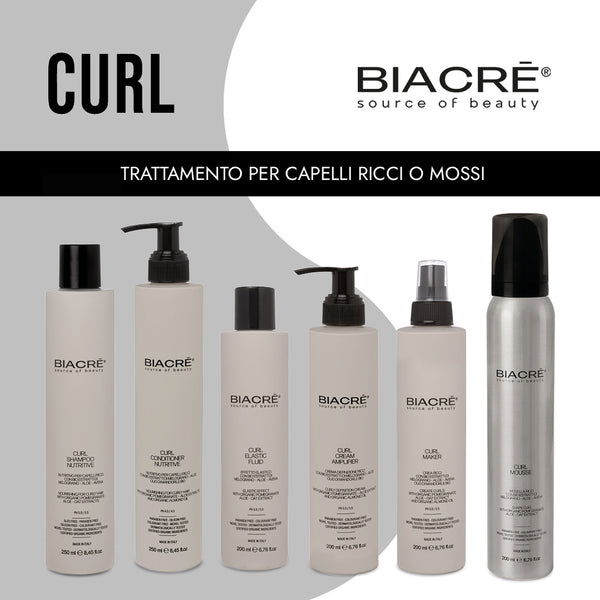 Kit trattamento per capelli ricci o mossi Curl Biacrè