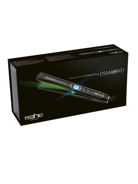 DIAMOND Piastra in ceramica e tormalina con infrarossi SHE