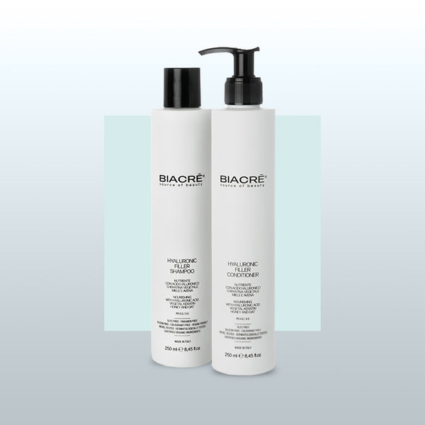 KIT HYALURONIC FILLER CONDITIONER+SHAMPOO BIACRE' con Acido Ialuronico