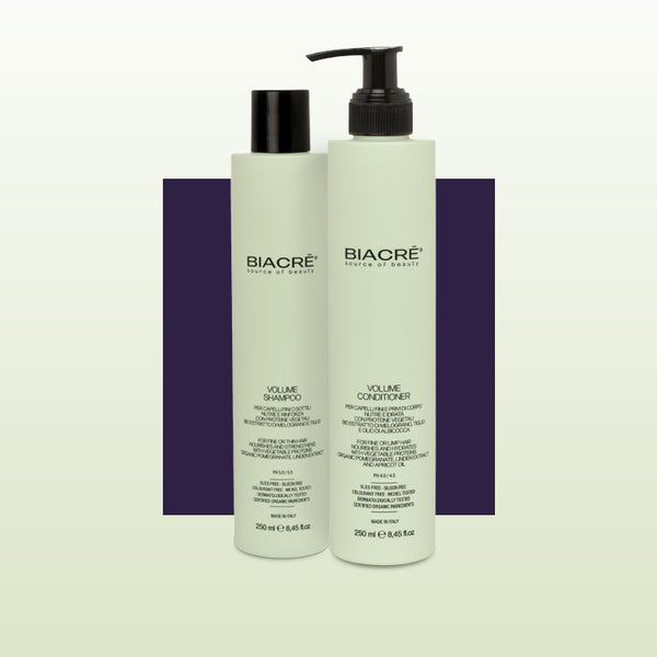 KIT VOLUME SHAMPOO E CONDITIONER capelli sottili Biacrè