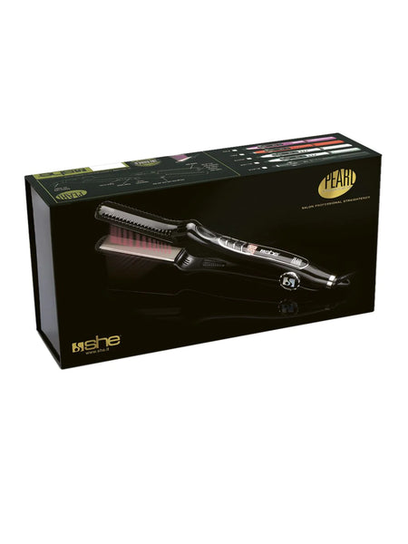 PEARL Piastra per capelli con tecnologia ad infrarossi SHE