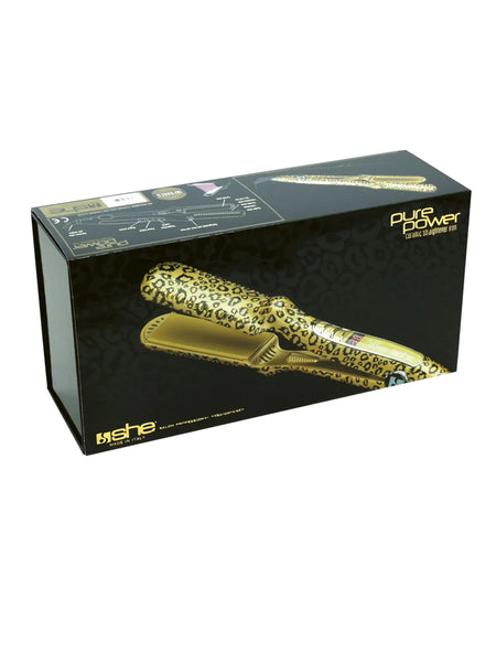 PURE POWER Piastra maculata per capelli professionale SHE