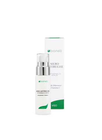 Siero Viso Antirughe 30 ml Bionell Acido jaluronico e Vitamina C