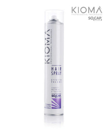 Lacca capelli effetto volume fissaggio acconciatura naturale Socap Kioma 750 ml