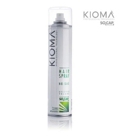 Lacca capelli no gas effetto volume fissaggio naturale Socap Kioma 400 ml