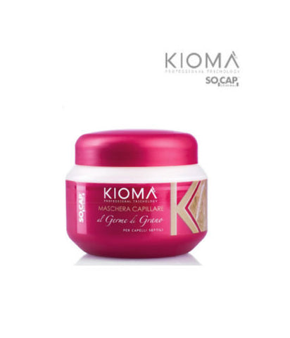 Maschera al germe di grano capelli sottili 500 ml. Prodotto professionale Socap Kioma