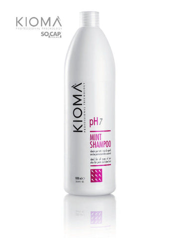 Mint shampoo capelli permanentati e colorati ph7 1000 ml. Prodotto professionale. Socap Kioma