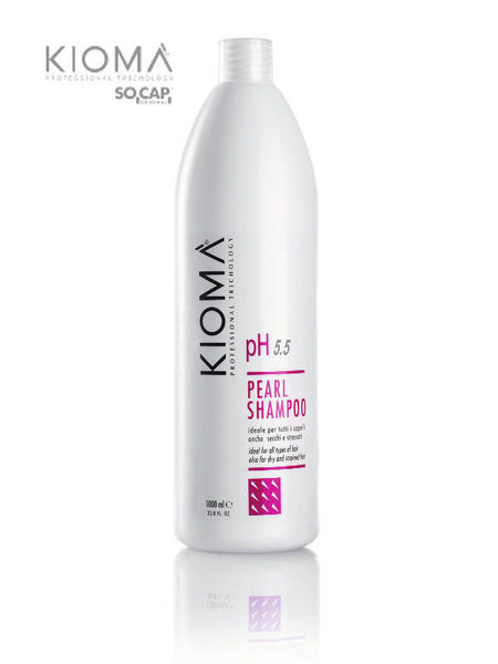 Pearl shampoo capelli secchi e sfibrati ph5.5 1000 ml. Prodotto professionale. Socap Kioma