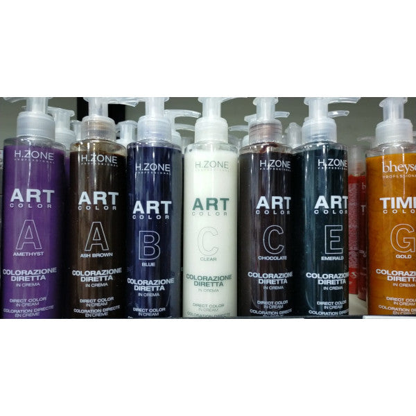 Crema colore semipermanente ART COLOR 200 ml H.Zone