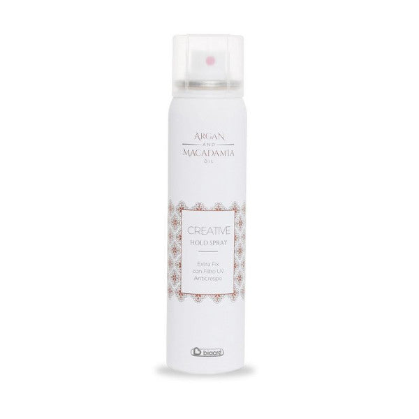 CREATIVE HOLD SPRAY HYDRATING ANTICRESPO FILTRO UV Argan e Macadamia Biacrè