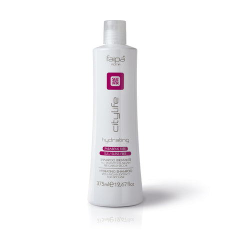 Shampoo Idratante all'estratto di argan per capelli secchi. FAIPA Linea Hydrating