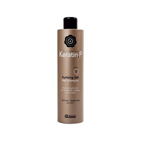 SHAMPOO PURIFICANTE PROFESSIONALE PURIFING SOFT HAIR KERATIN P. 500 ML BIACRE'