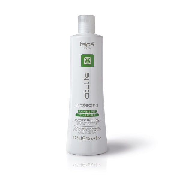 Shampoo Protettivo alle proteine dei semi di moringa per capelli colorati. FAIPA Linea Protecting