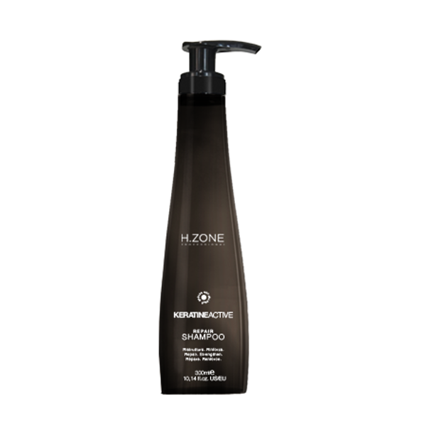 H.Zone KERATINE ACTIVE - Shampoo detergente senza sles