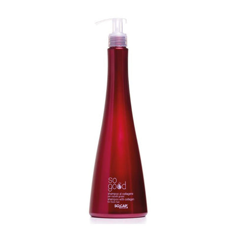 Shampoo Al Collagene 500 ml Per Capelli Grossi Sogood Socap