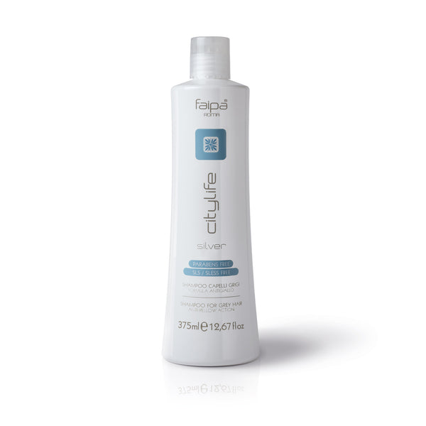Shampoo per capelli grigi formula anti giallo. FAIPA Linea Silver