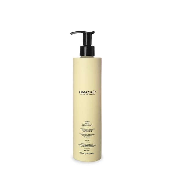 SHINE MASK SEMI DI LINO per capelli trattati Biacrè