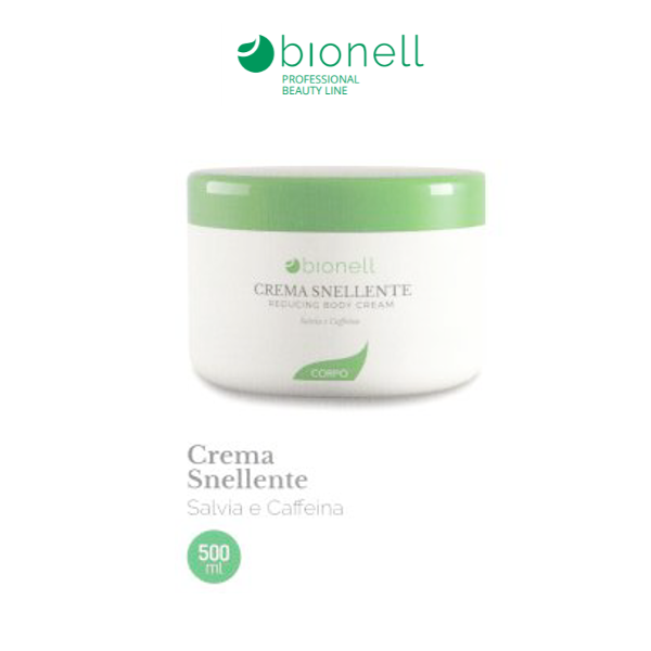 CREMA CORPO SNELLENTE SALVIA E CAFFEINA 250 ML E 500 ML BIONELL