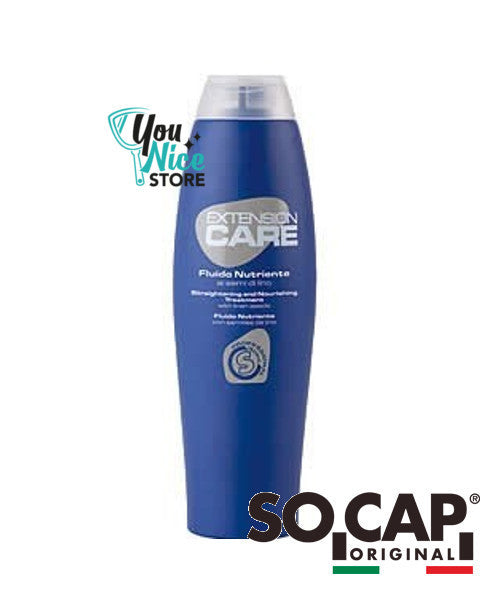 Fluido nutriente lisciante per extension 250 ML. Prodotto professionale. SOCAP EXTENSION CARE