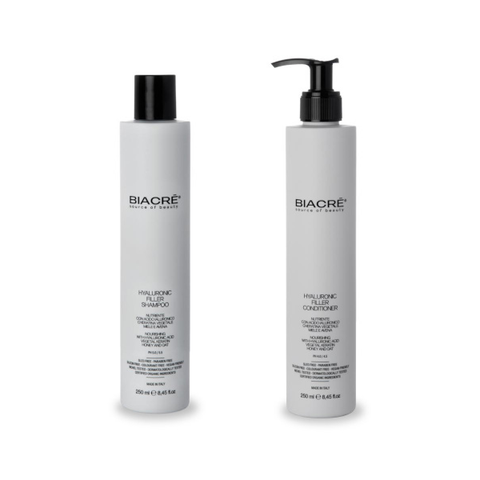 KIT HYALURONIC FILLER CONDITIONER+SHAMPOO BIACRE' con Acido Ialuronico