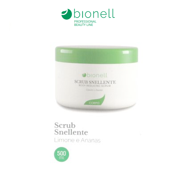 SCRUB CORPO SNELLENTE LIMONE ED ANANAS 250 ml e 500 ml BIONELL